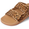 image:imageREEF Ojai Two Bar Womens Fashion Slide Sandal Premium Leather Soft Cushion FootbedCheetah