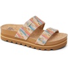 image:imageReef Cushion Vista Hi Womens Platform Fashion Sandal Arch Support Ultra Soft Cushion FootbedBeachy Woven