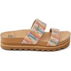 image:imageReef Cushion Vista Hi Womens Platform Fashion Sandal Arch Support Ultra Soft Cushion FootbedBeachy Woven