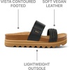 image:imageReef Cushion Vista Hi Womens Platform Fashion Sandal Arch Support Ultra Soft Cushion FootbedBlack Braid