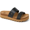 image:imageReef Cushion Vista Hi Womens Platform Fashion Sandal Arch Support Ultra Soft Cushion FootbedBlack Braid