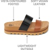 image:imageReef Cushion Vista Hi Womens Platform Fashion Sandal Arch Support Ultra Soft Cushion FootbedBlack Duo