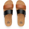 image:imageReef Cushion Vista Hi Womens Platform Fashion Sandal Arch Support Ultra Soft Cushion FootbedBlack Duo