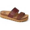 image:imageReef Cushion Vista Hi Womens Platform Fashion Sandal Arch Support Ultra Soft Cushion FootbedChocolate