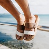 image:imageReef Cushion Vista Hi Womens Platform Fashion Sandal Arch Support Ultra Soft Cushion FootbedChocolate Duo