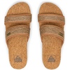 image:imageReef Cushion Vista Hi Womens Platform Fashion Sandal Arch Support Ultra Soft Cushion FootbedChocolate Raffia