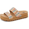image:imageReef Cushion Vista Hi Womens Platform Fashion Sandal Arch Support Ultra Soft Cushion FootbedBeachy Woven