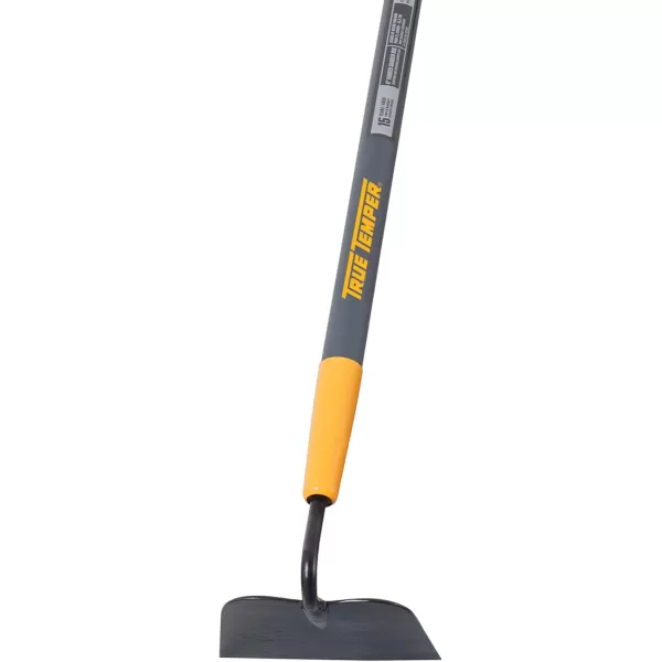 imageTrue Temper 28112100 2Prong Steel Weeder Hoe with 54 in Hardwood Handle with Cushion GripFiberglass Handle Garden Hoe