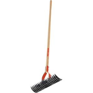 imageTrue Temper 1914000 Adjustable Thatching Rake with 54Inch Wood Handle