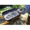 imageTrue Temper R6STFFEC 6 Cu Ft Steel Tray Wheelbarrow with Never Flat Tire ampamp Steel Handles BlackCART