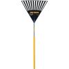 imageTrue Temper 2914912 Clog Free Poly Leaf Rake with 48 in Hardwood Handle with Cushion Grip 24 Inch