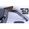 imageTrue Temper ABTT5212 Telescoping ScratchFree Snow Brush with End Scraper and Cushioned Grip 52Inch