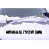 imageTrue Temper ABTT5212 Telescoping ScratchFree Snow Brush with End Scraper and Cushioned Grip 52Inch