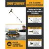 imageTrue Temper ABTT5212 Telescoping ScratchFree Snow Brush with End Scraper and Cushioned Grip 52Inch