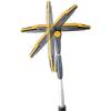 imageTrue Temper ABTT5212 Telescoping ScratchFree Snow Brush with End Scraper and Cushioned Grip 52Inch