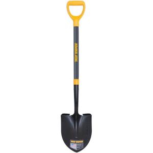 imageThe Ames Companies Inc 2586100 True Temper DGrip Digging Shovel with Fiberglass Handle27 in Fiberglass Handle Round Point Shovel