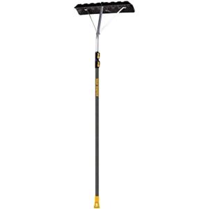 imageTrue Temper 193055510 Telescoping Snow Roof Rake with Aluminum Handle 17Foot