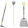 imageSeasonal CleanUp Bundle Hoe Superflex Floral Rake Aluminum Scoop