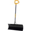 imageTrue Temper Steel Snow Pusher  Wide Lightweight for Driveways and Sidewalks 30Inch Blade