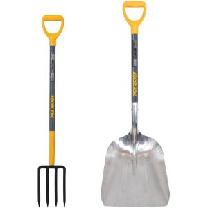 imageTrue Temper Mulching Bundle Spade Fork and Aluminum Scoop