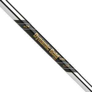 image:imageTRUE TEMPER Dynamic Gold MID 100 S300 Stiff Flex Iron Shafts  355 Taper Tip Choose Length390 5iron