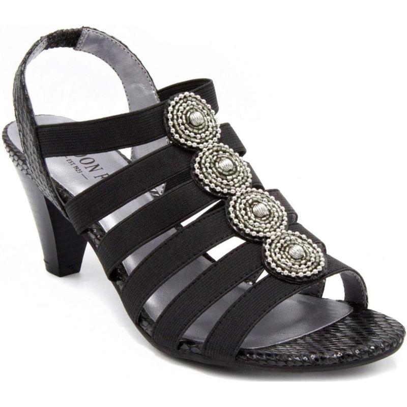 imageLONDON FOG Nanci Dress SandalsBlack