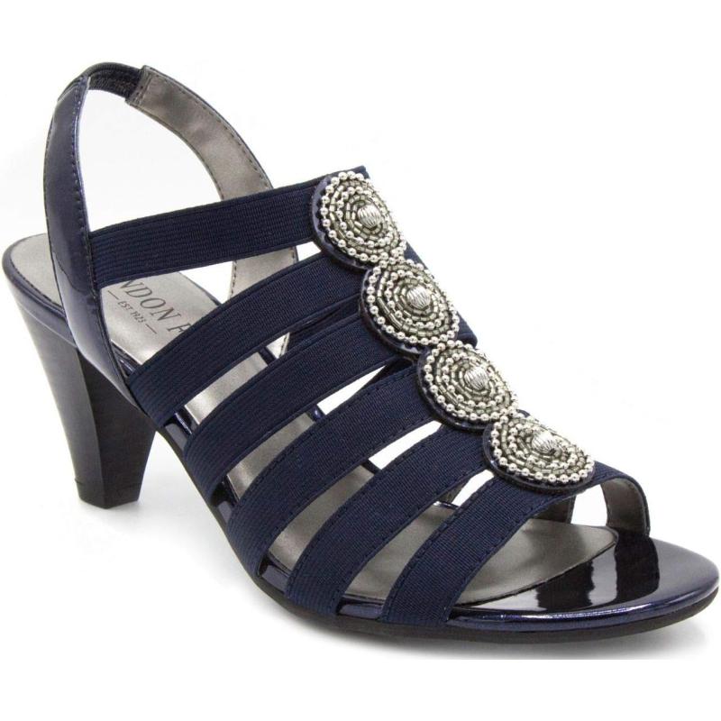 imageLONDON FOG Nanci Dress SandalsNavy