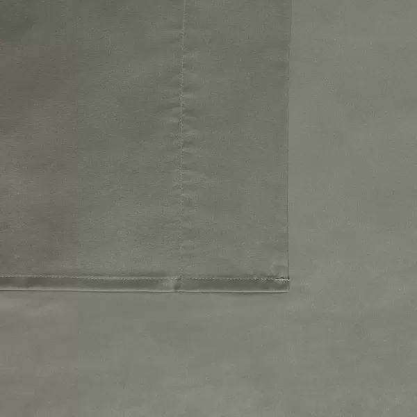 imageLondon Fog Garment Washed Solid Quilt Set Grey Microfiber 3Piece FullQueen Quilt Set Solid Themed Adult and Teen OekoTEX CertifiedGreen