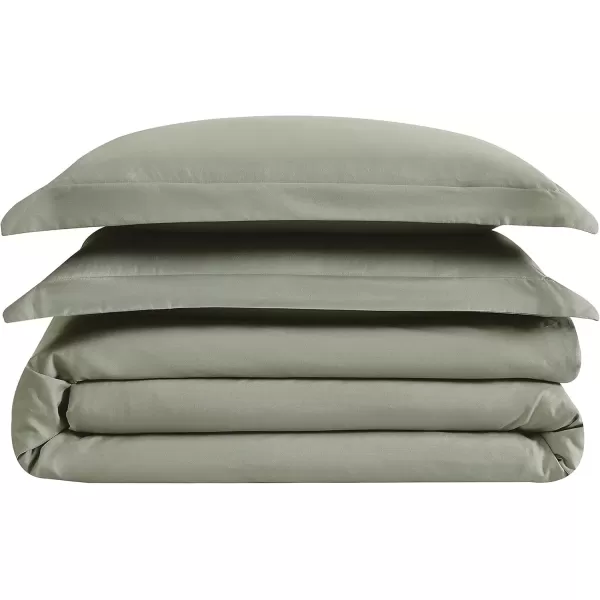 imageLondon Fog Garment Washed Solid Quilt Set Grey Microfiber 3Piece FullQueen Quilt Set Solid Themed Adult and Teen OekoTEX CertifiedGreen