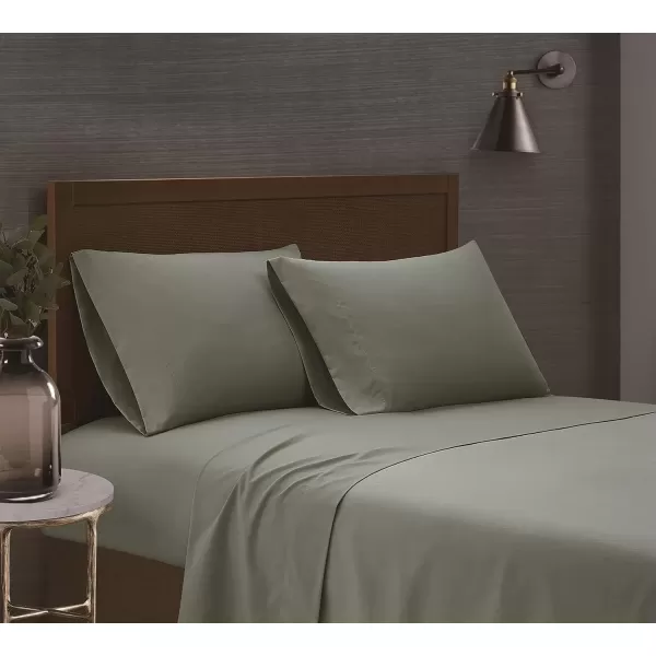 imageLondon Fog Garment Washed Solid Quilt Set Grey Microfiber 3Piece FullQueen Quilt Set Solid Themed Adult and Teen OekoTEX CertifiedGreen