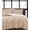 imageLondon Fog Corduroy Green Twin Blanket Textured Solid Color Adult Bedding OekoTEX CertifiedTan