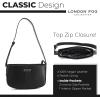 imageLONDON FOG ASTOR and IRIS Shoulder Bag for Women with Adjustable StrapOlive Texture Iris
