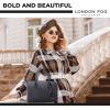 imageLONDON FOG CALLA Handbag for Women Barrel Bag Vegan Leather Purse