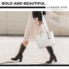 imageLONDON FOG MILLANA Tote Bag for Women Vegan Leather Shoulder Bag