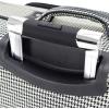 imageLondon Fog Oxford III 8Wheel Under Seat Bag BlackWhite CarryOn 15InchBlackWhite