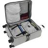 imageLondon Fog Oxford III Expandable Spinner Olive CarryOn 20InchBlackWhite