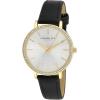 imageLondon Fog Womens Round Face 33mm Piccadilly Pink Strap Watch LF001Tan