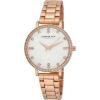 imageLondon Fog Womens Round Face 36mm Windsor Bracelet Watch LF002Two Tone