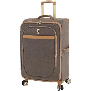 imageLondon Fog Kensington Navy Sand Herringbone 24quot Expandable Spinner 24 Inch