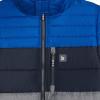 imageLONDON FOG Boys Heavyweight Hooded Puffer Jacket with SherpaLined Hood ampamp Fleece BeanieBlue Royal Navy