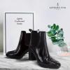 imageLONDON FOG Womens Prite High Heeled Rain BootBlack