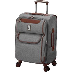 imageLONDON FOG Westminster Expandable Spinner Grey 20quot Carry On