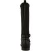 imageLONDON FOG Girls Brooke Knee High Fashion Boot Zip Up Boot With Fashion BuckleBlack