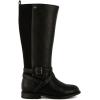 imageLONDON FOG Girls Brooke Knee High Fashion Boot Zip Up Boot With Fashion BuckleBlack