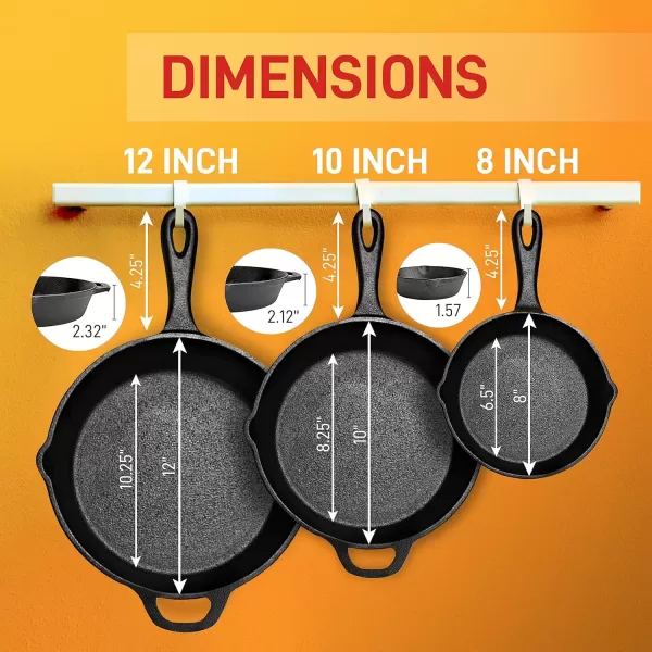 imageNutriChef  NCCI10 NutriChef PreSeasoned Cast Iron Fry Pan with Glass Lid ampamp Silicone Handle 10 inch BlackBlack