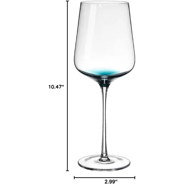 imageNutriChef Stem Wine Glasses Set of 2 22oz Crystal Clear Red or White Wine Glass Seamless Bowl LeadFree ampamp Dishwasher Safe Glasses for Wine Drink Water Restaurants And Housewarming Gifts