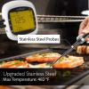 imageUpgraded Barbecue Thermometer Temperature Probes  2 Pcs Stainless Steel for NutriChef PWIRBBQ80 Bluetooth Wireless BBQ Digital Thermometer  Works w All Kinds of Meat  NutriChef