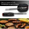 imageUpgraded Barbecue Thermometer Temperature Probes  2 Pcs Stainless Steel for NutriChef PWIRBBQ80 Bluetooth Wireless BBQ Digital Thermometer  Works w All Kinds of Meat  NutriChef