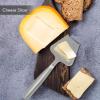 imageNutriChef Natural Bamboo Cheese Board Set with Bonus Condiment CupExtra Large Size 100 Home Organic Wooden Plate and Charcuterie Tray with 4 pcs Cutting Knife Slicer2pc Cheese Knife