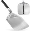 imageNutriChef NutriChefKitchen Pizza Peel for Oven and GrillDurable and Safe Aluminum Base with Stainless Steel Handle One Size